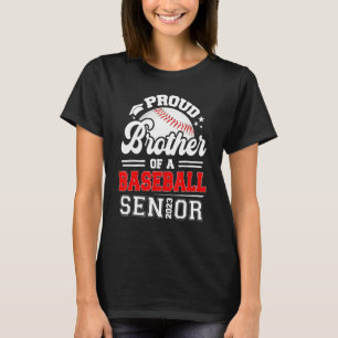Proud Bruder eines Baseball Senior 2023 Graduate G T-Shirt
