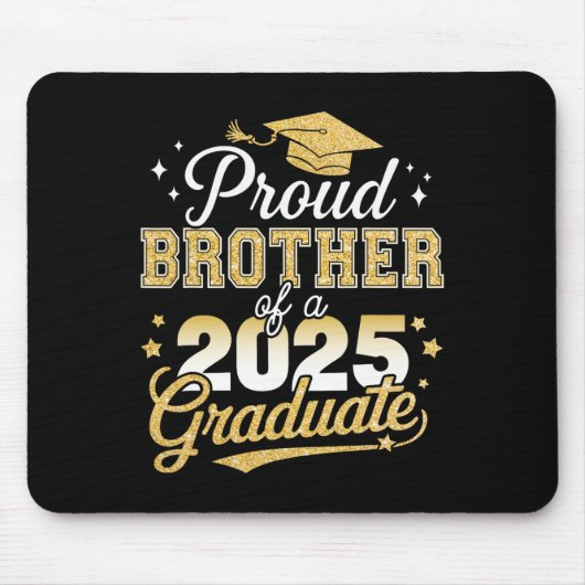 Proud Bruder eines Cl von 2025 Grad Mousepad (Vorne)