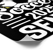 Proud Bruder eines Fußballsenders CL von 2025 Grad Poster (Ecke)