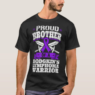 Proud Bruder eines Hodgkins Lymphom Warrior Hl Aw T-Shirt