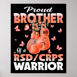 Proud Bruder eines Rsd Crps Krieger Bewusstsein Bo Poster