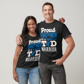 Proud Bruder eines T1d Krieger Diabetes Bewusstsei T-Shirt (Unisex)