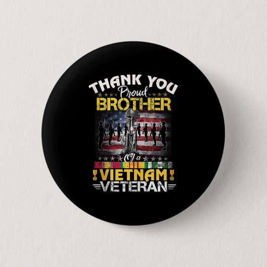 Proud Bruder eines vietnamesischen Veteranen - Dan Button (Vorderseite)