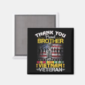 Proud Bruder eines vietnamesischen Veteranen - Dan Magnet (Vorderseite/Rückseite)