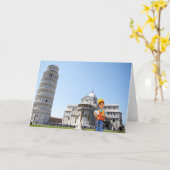 Proud Builder Karte (Gelbe Blume)