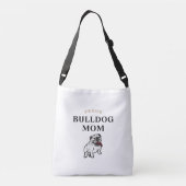 Proud Bulldog Mama Tasche (Rückseite)