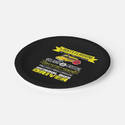 Proud Bus Driver Pappteller (Schrägansicht)