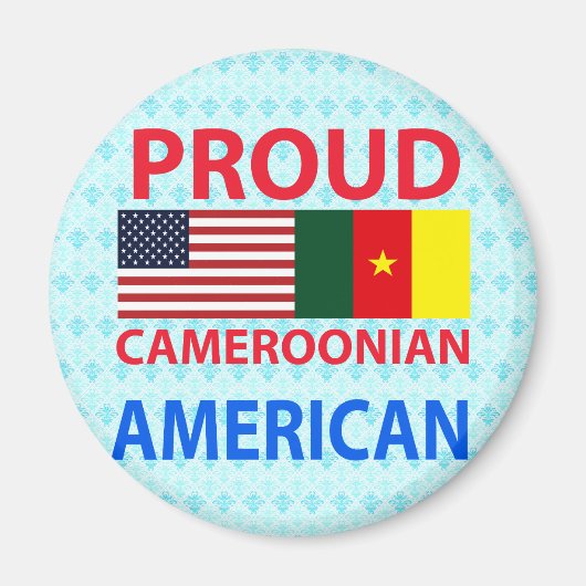 Proud Cameroonian American Magnet (Vorne)