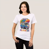 Proud Camper - Rainbow RV Pride T - Shirt (Vorderseite voll)