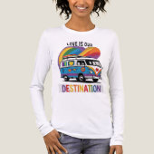 Proud Camper - Rainbow RV Pride T - Shirt (Vorderseite)