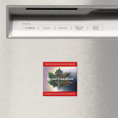 Proud Canadian-Maple-Leaf Magnet (In Situ (Geschirrspüler))