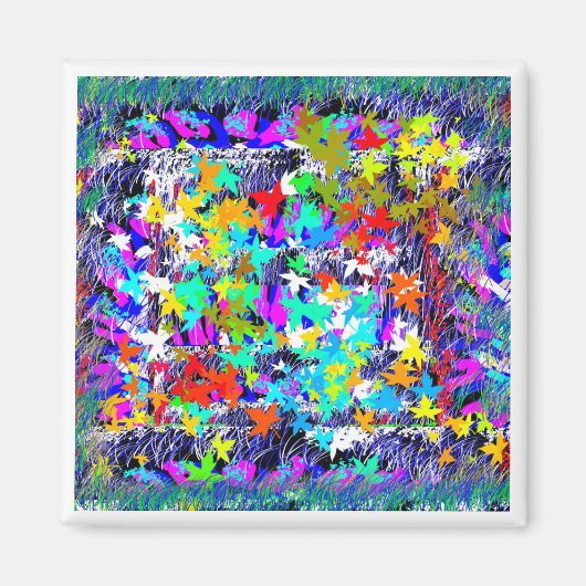 Proud Canadian Maple Leaf Magnet (Vorne)