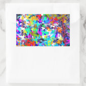 PROUD Canadian MAPLE Rechteckiger Aufkleber (Tasche)