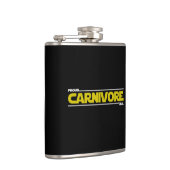 Proud Carnivore. Deal. Flachmann (Rechts)