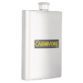 Proud Carnivore. Deal. Flachmann (Rechts)