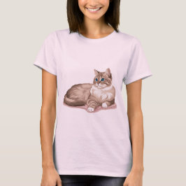 Proud Cat Eigner - Cat Lovers T-Shirt