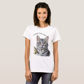 Proud Cat Lady T-Shirt (Vorne ganz)
