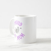 Proud Cat Mama Tasse (Vorderseite Links)