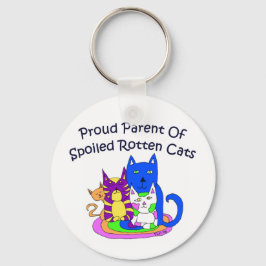 Proud Cat Parent Schlüsselanhänger
