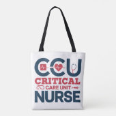 Proud CCU Nurse Tasche (Rückseite)