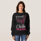 Proud Chicken Mama Sweatshirt (Vorne ganz)