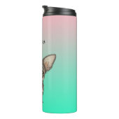 Proud Chihuahua-Mama Thermosbecher (Nach rechts gedreht)