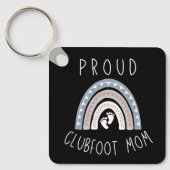 Proud Clubfoot Mama Schlüsselanhänger (Vorderseite)