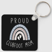Proud Clubfoot Mama Schlüsselanhänger (Rückseite)