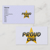 Proud Cna Visitenkarte (Vorne/Hinten)