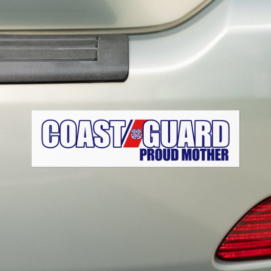 Proud Coast Guard Mutter Autoaufkleber (Auf Auto)