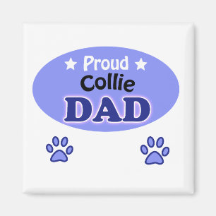 Proud Collie dad Magnet
