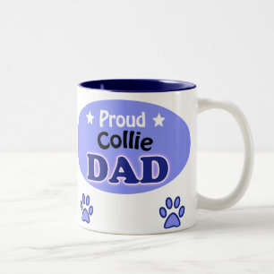 Proud Collie Vater Zweifarbige Tasse