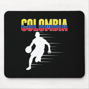 Proud Colombia Sketll Fans Jersey Kolumbianische F Mousepad
