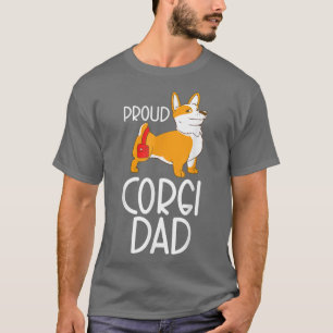 Proud Corgi Vater Corgi Pembroke Vater Eigentümer T-Shirt