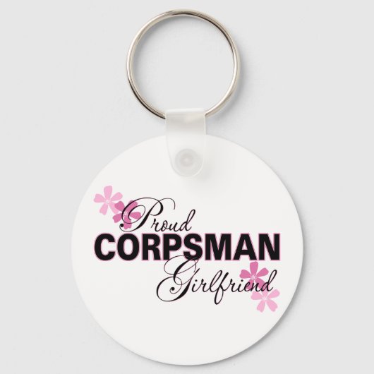 Proud Corpsman Girlfriend Schlüsselanhänger (Vorderseite)