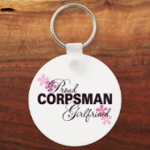 Proud Corpsman Girlfriend Schlüsselanhänger (Vorderseite)