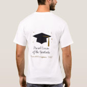 Proud Cousin of the Graduate T-Shirt (Rückseite)