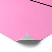 Proud Crazy Cat Lady Poster (Ecke)