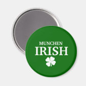 Proud Custom Munchen Irish City T - Shirt Magnet (Vorderseite/Rückseite)