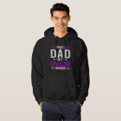 Proud Dad of a Epilepsy Warrior Survivor Awareness Hoodie (Vorne ganz)