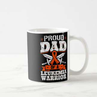 Proud Dad Of A Leukemia Warrior Daddy Awareness Bl Kaffeetasse