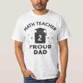 Proud Dad of a Math Professor T-Shirt (Vorderseite)