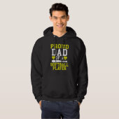Proud Dad of a Softball Player Dad Hoodie (Vorne ganz)