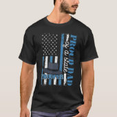 Proud Dad of a State Trooper Police Officer Gradua T-Shirt (Vorderseite)
