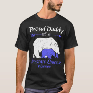 Proud Daddy Bären Prostatakrebs Bewusstsein T-Shirt