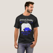 Proud Daddy Bear Apraxia Awareness T-Shirt (Vorne ganz)