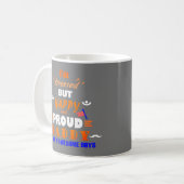 Proud Daddy von 2 Jungs Kaffeetasse (Vorderseite Links)