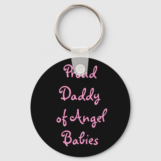 Proud Daddy von Angel Babies Schlüsselanhänger (Vorderseite)
