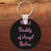 Proud Daddy von Angel Babies Schlüsselanhänger (Vorderseite)