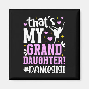 Proud Dance Gigi Oma am Muttertag Black Dan Magnet
